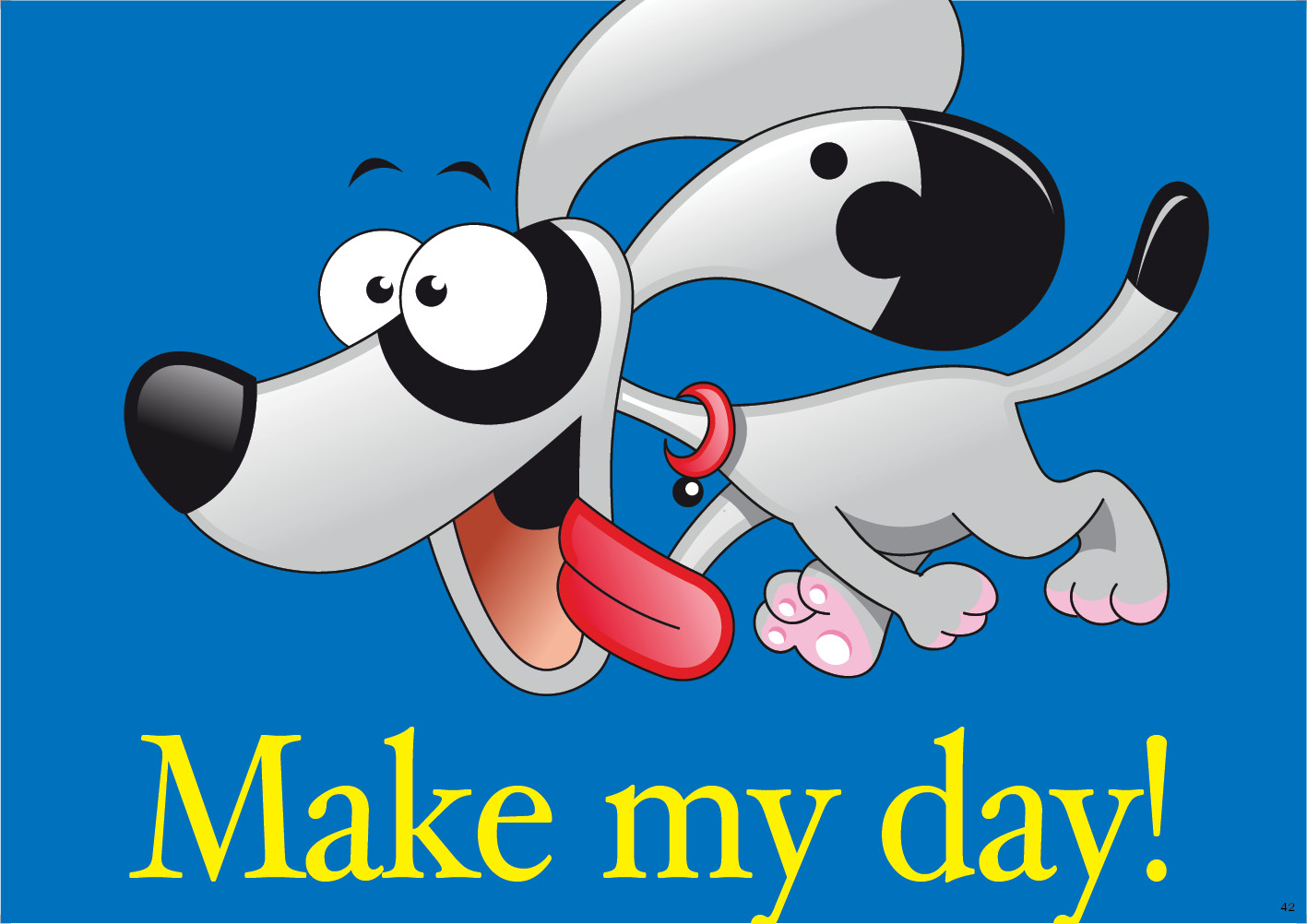 Make my day! (כלב כחול)